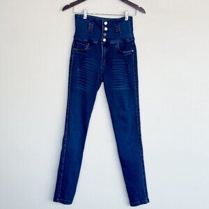 Lifting Form Fitting Jeans, Made in Colombia, Passion Jeans, Size 14, High Rise